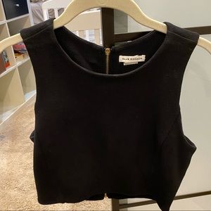 Club Monaco Sleevless Crop Top